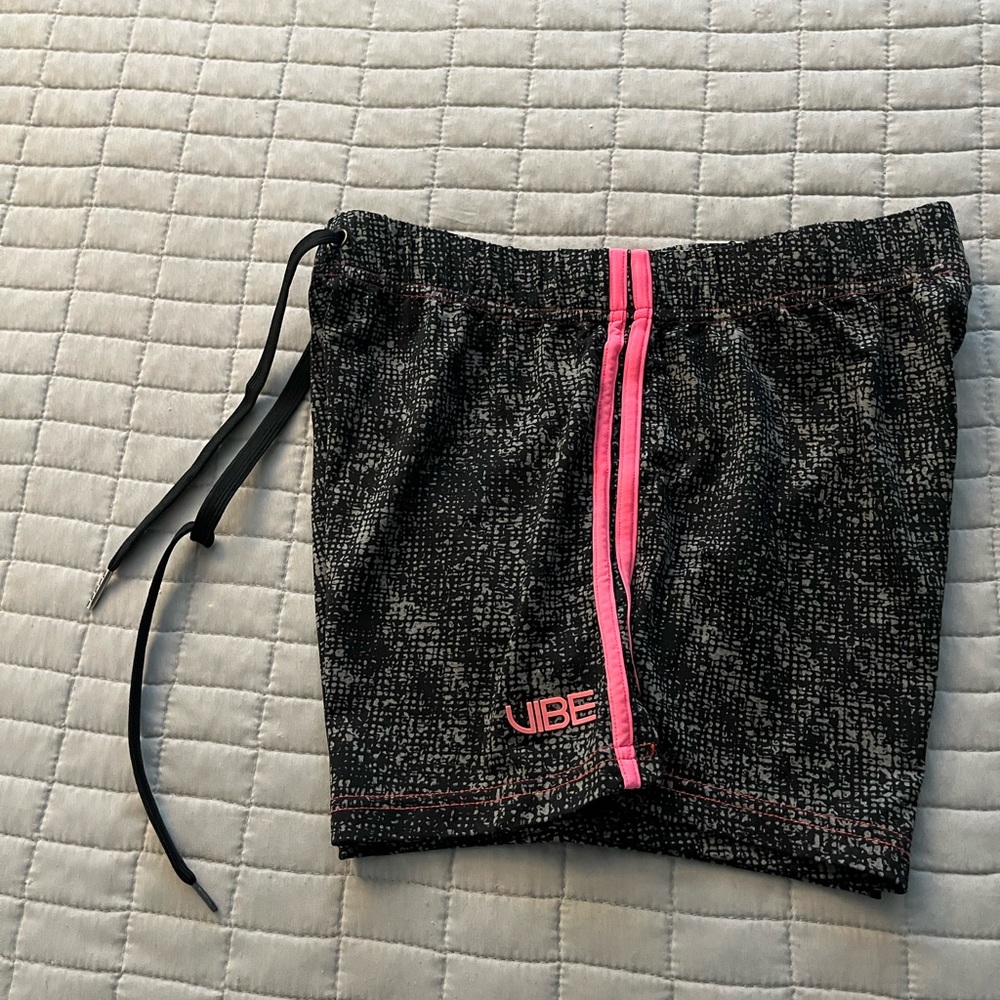 Andrew Christian mid cut bathing shorts size medium with drawstring
